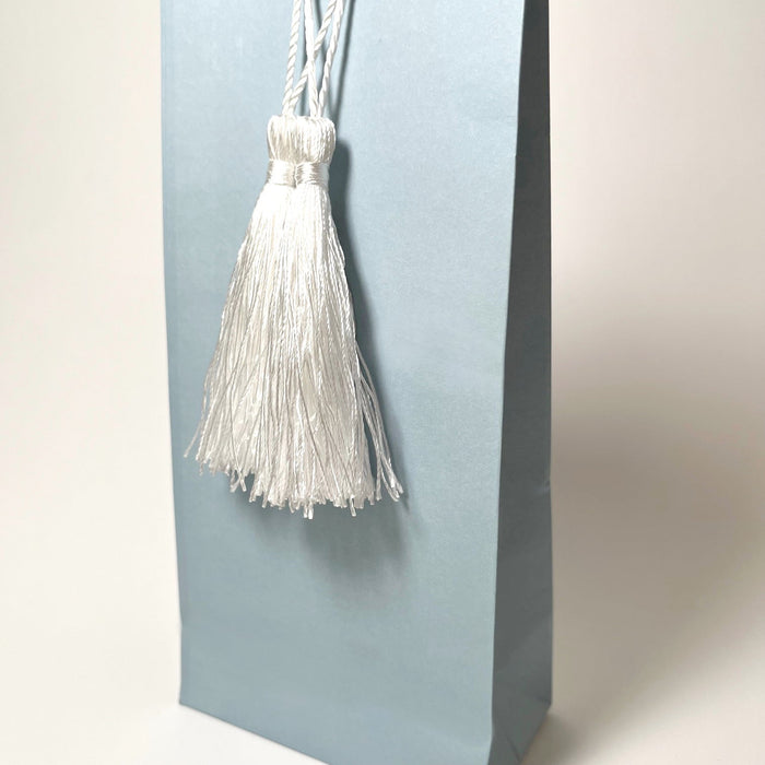 Long White Tassels